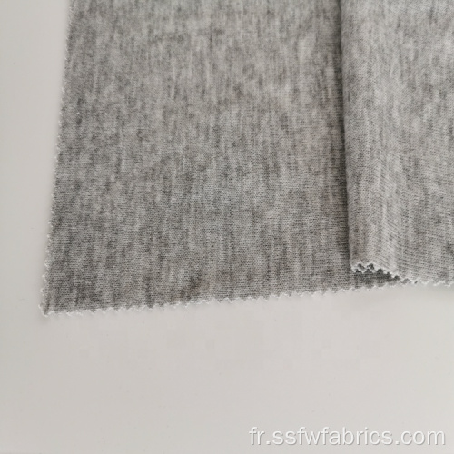 Tissu rayonne Spandex Terylene pour tricot